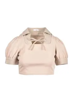 Rilly emulie Shirt Docking Cropped ベージュのサムネイル
