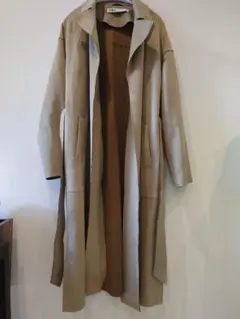 値下げしました。ZARA　フェイクスエードロングコート