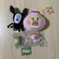 こびとづかん　ソフビフィギュア ミニフェイスポーチ