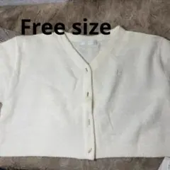 CELFORD セルフォード刺繍入りクロップドカーディガン