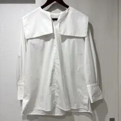 ELFRANK エルフランク　セーラーカラー　長袖　シャツ ブラウスのサムネイル