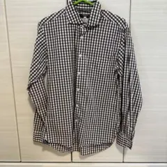 ORIHICA チェック柄 長袖シャツ Mサイズ