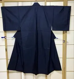 新品未使用　大島紬　アンサンブル　100亀甲　メンズ　着物　羽織　証紙付き