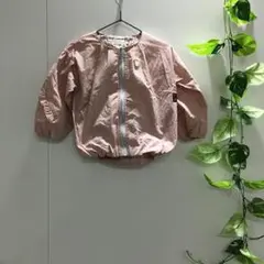 【zuppa di zucca】ベビー服 アウター ピンク ジップアップ 90のサムネイル