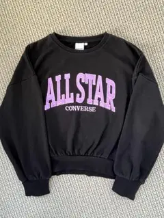 コンバース⭐︎CONVERSE ALL STARトレーナー 160⭐︎ブラックピンク