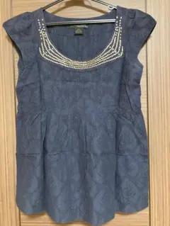 Calvin Klein カルバンクライン　ネイビー　コットン　カットソー