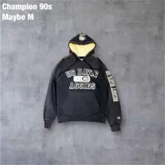Champion 90s UC DAVIS パーカー M相当 カレッジロゴ