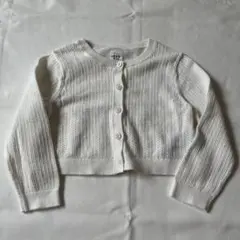 baby GAP ホワイト カーディガン 18-24ヶ月