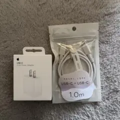 iPhone17 充電アダプタとケーブルセット