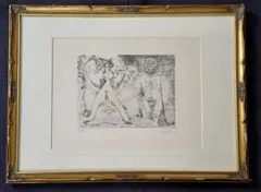 藤田嗣治 「キリスト生誕」 銅版画 シャーマンコレクション - メルカリ
