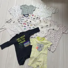 ベビー用ロンパース　9点セット