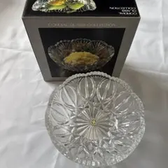HOYA クリスタルガラスボウル　昭和レトロのサムネイル