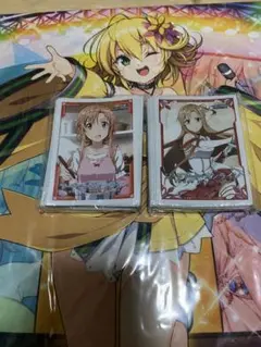 ソードアートオンライン　アスナ　スリーブ2個セット