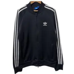 アディダス トラックジャケット Lサイズ SST ラグラン ブラック