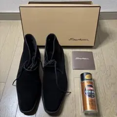 Santoni（サントーニ）beamsF別注スエードチャッカブーツのサムネイル