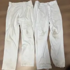 野球ユニフォームパンツ 2着セット MIZUNO DESCENTE