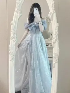 レアデザイン✨人と被らない一着✨カラードレス　結婚式　前撮り　フォトウェディング