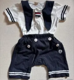 セーラー襟Tシャツ・ショートパンツセットのサムネイル