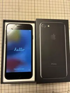 iPhone7 Jet Black 128GB SIMフリー 訳あり