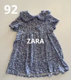 ZARA 花柄 半袖ワンピース 92cmのサムネイル
