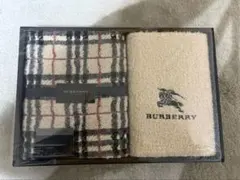 BURBERRY フェイスタオルセット BB 0019N