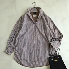 Spick&Span スピックアンドスパン パールボタン オーバーシャツ 38