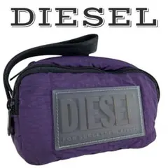 【美品】 DIESEL ディーゼル ポーチ 紫 パープル