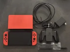 Nintendo Switch 有機EL マリオレッド ポーチ付き