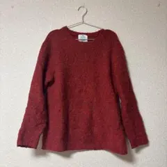 NTDG ヴィンテージ 赤 ニットセーター 長袖