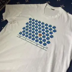 90s ビンテージ MAINE ブルーベリー マフィン Tシャツ XL 白のサムネイル