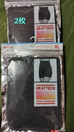 ユニクロ ヒートテック ショートパンツ ウエストウォーマー XL 2枚セット