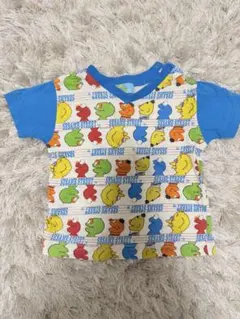 セサミストリート　エルモ　半袖　総柄　80cmのサムネイル