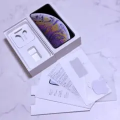 Apple iPhone XS Max シルバー 512GB 空箱