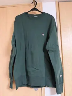 Champion X-LARGE ダークグリーン トレーナー