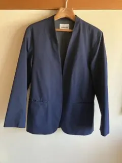 monkey time（UNITED ARROWS）ノーカラージャケット Ｓ