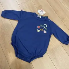 LittleWEEKEND ワッペン　ロンパース