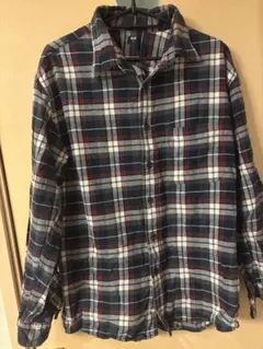 UNIQLO ユニクロ フランネルシャツ チェック柄 長袖