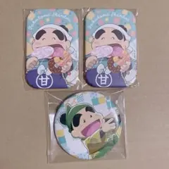 忍たま乱太郎 福富しんべヱ 缶バッジ 3点セット