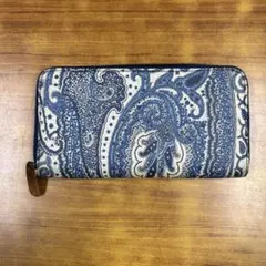 ETRO 長財布 ペイズリー柄 ラウンドファスナーのサムネイル