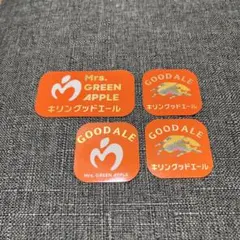 グッドエール×Mrs.GREEN APPLE　オリジナルステッカー 4枚セット