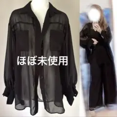 GYDA オーバーシアーシャツ極美品ブラックのサムネイル