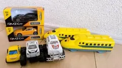 ミニカー　ドクターイエロー　まとめ売りRMZCity プルバックカー　チョロQ