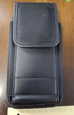 スマートフォン用 ベルトポーチ ブラック