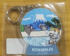 仕事猫 アクリルキーホルダー 北千住バージョン ④(終)【1207】