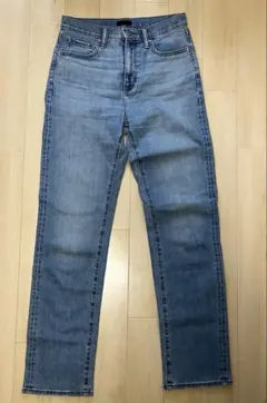 UNIQLO スリムストレートハイライズジーンズ（丈78.5cm）サイズ25