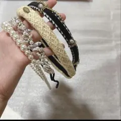 カチューシャ　ヘアカチューシャ　ヘアアレンジ　アクセサリー　ヘアアクセセット