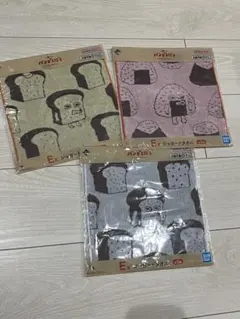パンどろぼう　一番くじ　E賞　ジャガードタオル　3種