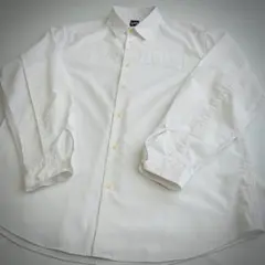 【L】GU UNDERCOVER ブロードシャツ 白