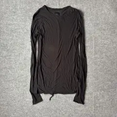 エムエークロス　ロングスリーブtシャツ　ブラック　アルチザン エムエークロス ロングスリーブtシャツ ブラック アルチザン - メルカリ