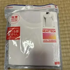 HEATTECH エクストラウォーム クルーネックT Mサイズ ホワイト